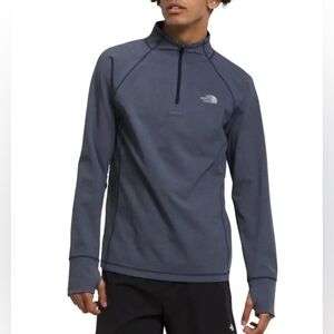 New Mens North Face Winter Half-Zip Mock Neck Sweater Jacket for Ultimate Warmth